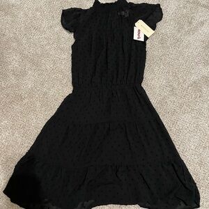 Monteau Black and White Ruffled Sundress